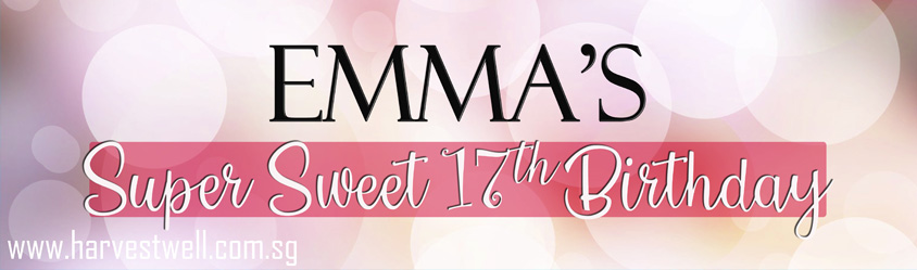 Super Sweet Birthday Customized Banner Super Sweet Birthday Customized Banner